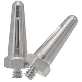 Replacement Prongs 1-Inch (2.54cm) Stainless Steel Contact Points Compatible with Dogtra Remote Training Dog Collars 1900X, 280X - Made in USA