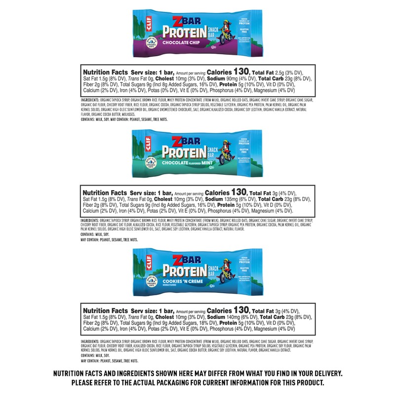 Zbar and Zbar Protein - Variety Pack - Made with