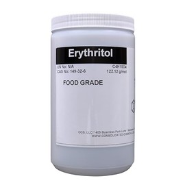 Erythritol Premium Natural Sweetener - 100% Pure, Non-GMO, Zero Calorie Sugar Substitute - 500g