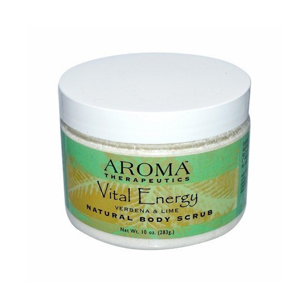Aroma Therapeutics Vital Energy Natural Body Scrub - Verbena & Lime
