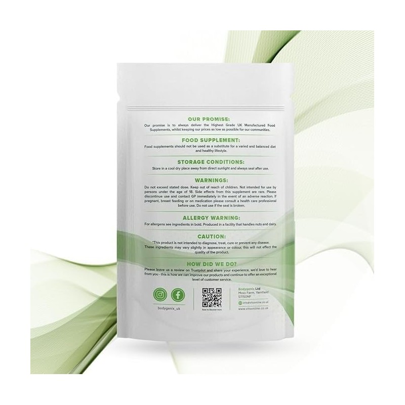 BodyGenix Bitter Melon Capsules - 500mg Momordica Charantia Immune System
