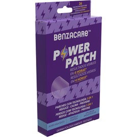 BENZACARE POWER PATCH Parche Invisible Ultraligero y Ultrafino que Reduce Visiblemente las Immperfecciones Granos y Espinillas con Resultados Visibles en 4 Horas Caja con 36 piezas