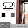 Draught Excluder & Door Seals (White, 6)