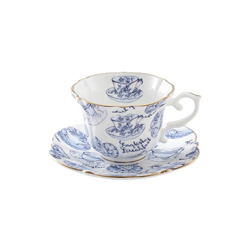 Royal Arden Cup _ Saucer Blue Cup: φ 4.9 x
