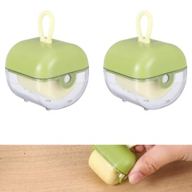 Lint Roller Reusable, 2 Pieces Reusable Lint Roller Ball, Pet Hair Remover Clothing, Washable Gel Lint Roller Ball for Pet Hair and Lint on Laundry, Furniture (Rounded)