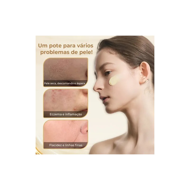 Crema Facial Oukeya Hidratante con Sebo y Miel para Piel