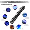 LIGHTFE Blacklight 395nm UV Flashlight UV301A-Plus with SSC UV LED,