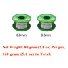 Necygoo Solder Wire Lead Free 2 PCS 100g 0.8mm Contain