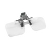 2X Clip On and Flip Up Magnifiers Reading Magnifying Glasses