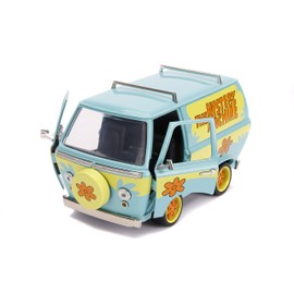 Jada Scooby Doo 1:24 Mystery Machine Die-Cast Car & Scooby and Shaggy Figures