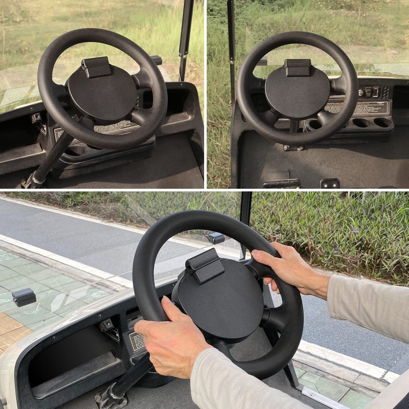 10L0L Golf Cart 13 inch Steering Wheel for EZGO TXT,