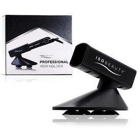 ISO Beauty ISOHBK-310 Professional Flat Iron & Curling Wand Holder - Black