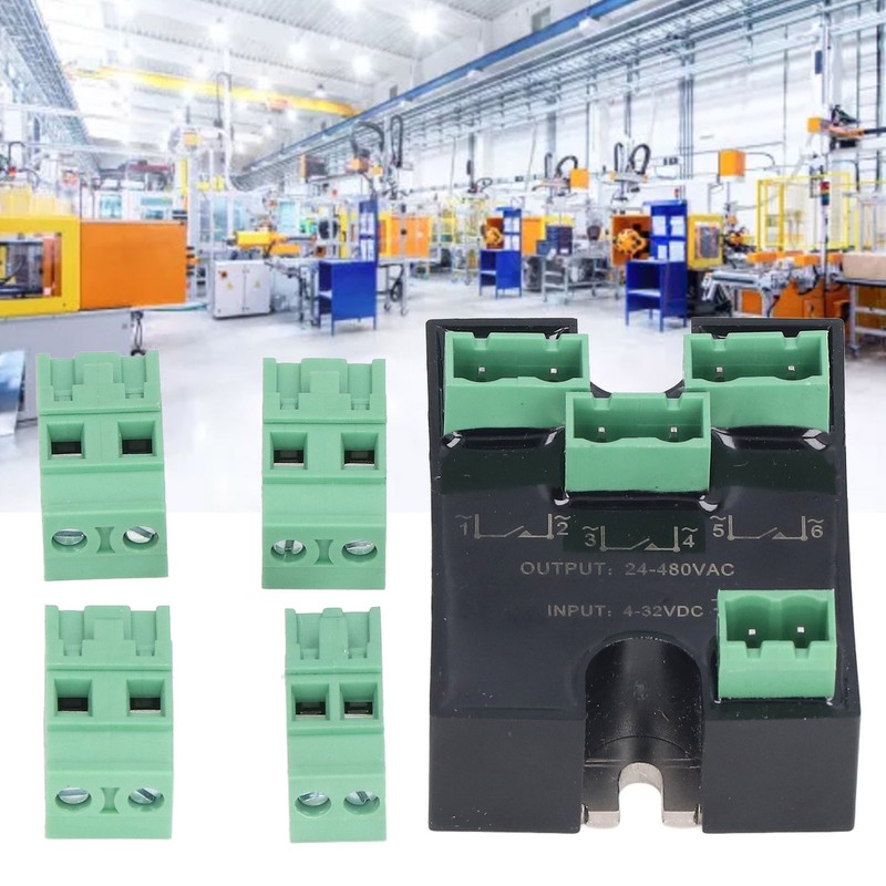 BERM 3 Phase Solid State Relay Mini SSR Relay Connector
