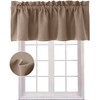 Hiasan Valance Curtains for Kitchen Blackout Thermal Insulated Solid Window