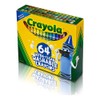 Crayola Ultra Clean Washable Crayons, Built in Sharpener, 64 Count,