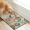 Dog Food Mats for Floors Absorbent, Cat Food Mat -