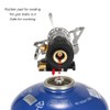 Mini Backpacking Canister Stove Burners Camping Outdoor Cooking Foldable Hiking