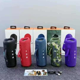 USA Warehouse 2025 New Flip 7 Speakers Stereo Bass Outdoor Waterproof Subwoofer Portable Wireless BT 7color: Red, Plug Type: US