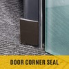 Zonon 64 Pieces Door Corner Seal Weatherstripping Exterior Door Frame