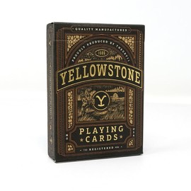 Theory 11 Yellowstone Playing Cards - Premium Poker Sized Deck - Includes Cipher Card Bag