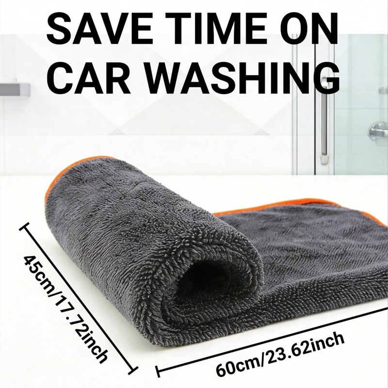AIERSUI 1400 GSM Car Drying Towels – Microfiber Towels for