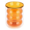 200ml DoubleLayer Glass Mug HeatResistant 3 Dimensional Spiral Cup for