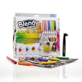 Chameleon Kidz Art Portfolio 14 Marker Creativity Kit