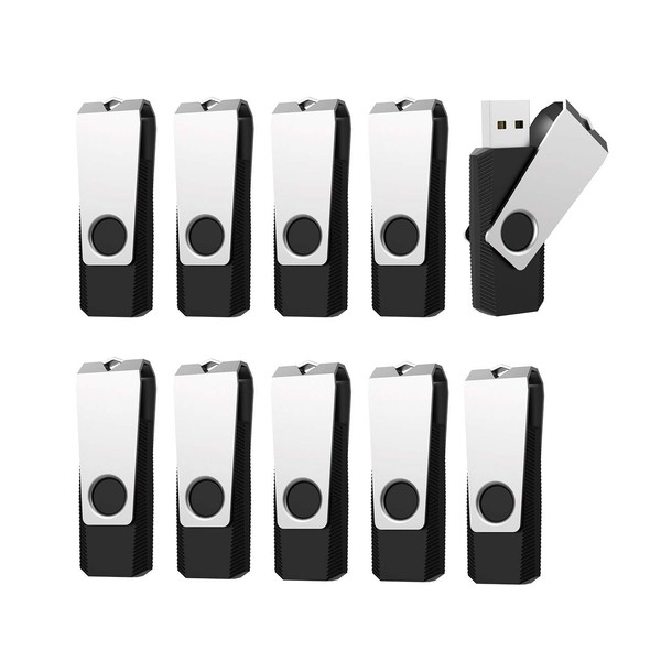 RAOYI 10 Pack USB Stick 8GB USB Memory Stick USB