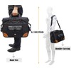 WELKINLAND 88-Pockets Electrician's Tool Bag - Electrician, Technician, HVAC &
