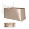 ONEDIAN Purse Organizer Insert, Silk Satin Inside Storage Bag Organizer