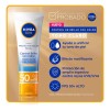 Protector Solar Facial Nivea Sun Control Brillo Tono Claro Cobertura