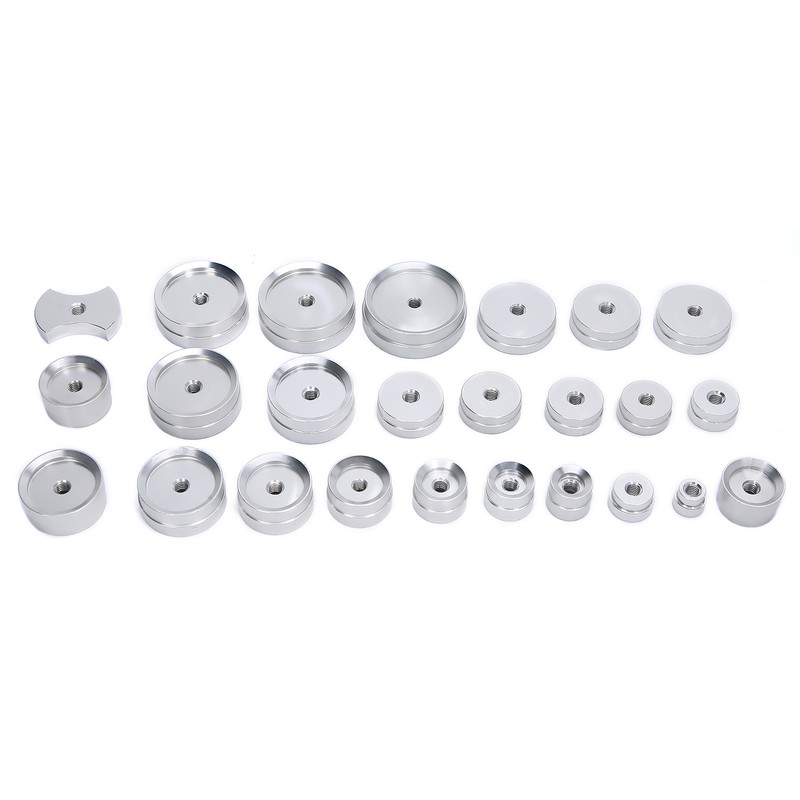 25pcs Capping Machine Dies Aluminum Alloy Watch Back Case Closer