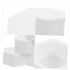 VILLFUL 20pcs Hexagonal Ppr End Cap Fitting Frost Resistant Water