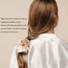 DISANGNI Silk Hair Scrunchies for Frizz&Breakage Prevention, Pure 22Momme100% Mulberry