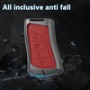 Qunzes Key Fob Cover with Heavy-duty Keychain for Lexus ES