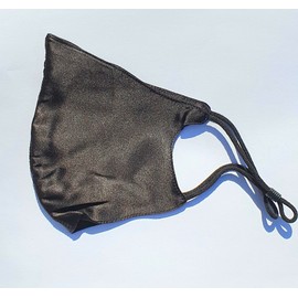 Bare & Co. Face Mask Mulberry Silk - Black Adult