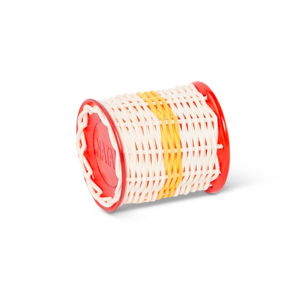 Natal Ganza Shaker GZ-S - Small. Yellow Band, Red Ends