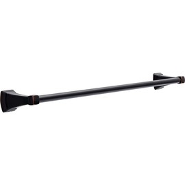 LIBERTY HARDWARE Delta Flynn Oil Rubbed Bronze Towel Bar 24 in. L Die Cast Zinc - Total Qty: 1
