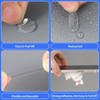 JANYUN 280 Pcs Double Sided Sticky Dots Removable Square Putty