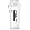 FSA Nutrition Protein Shaker with Powder Compartment for Creamy Shakes