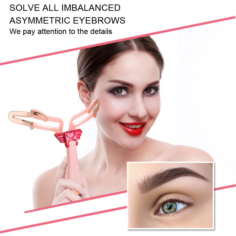 Adjustable Eyebrow Shaper Stencil Handheld Eyebrow Grooming Template Makeup Tool