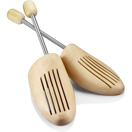 logei® 1 pair shammah wood Shoe stretcher Mens size: 43-44