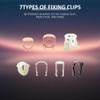 Fuel Line Clips, Auto Clips Replacement Kit, Fuel Line Clamps,
