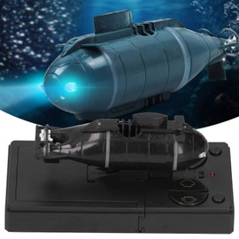 SPYMINNPOO Remote Control RC Submarine,6 Channel 2.4G Remote Control Mini RC Submarine Model Toy Simulation for Kids Birthday Children Gift