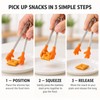 8-Pack Mini Kitchen Tongs for Snacks & Food Serving –