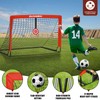BaseGoal Kids Portable Soccer Goals for Backyard, 5x4ft,Easy Set up