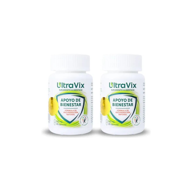Supervits 2 Pack Ultravix Mejora Articulaciones 20 Caps Sin Sabor