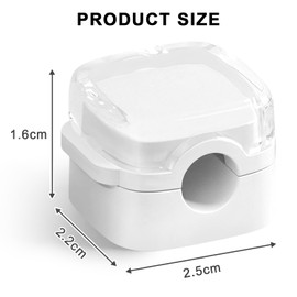 Kabelhalter Schreibtisch 6 Stück Kabelorganizer Kabelhalter Schreibtisch, JINYJIA Kabelclips, Kabel Organizer Kabel Clip Halter Kabel Management für Schreibtisch, Zuhause, Büro, Auto,Gemischt