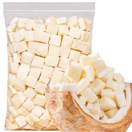 Coconut Chunks 8.81oz Dried Fruit Coconut Crispy Refreshing and Delicious Flavor
