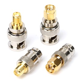 Hyber&Cara SMA to BNC Antenna Adapter for Handheld Ham Radio Baofeng uv-5r PC LAN USB Raspberry Pi TYT Icom WiFi Antenna Multi-Way